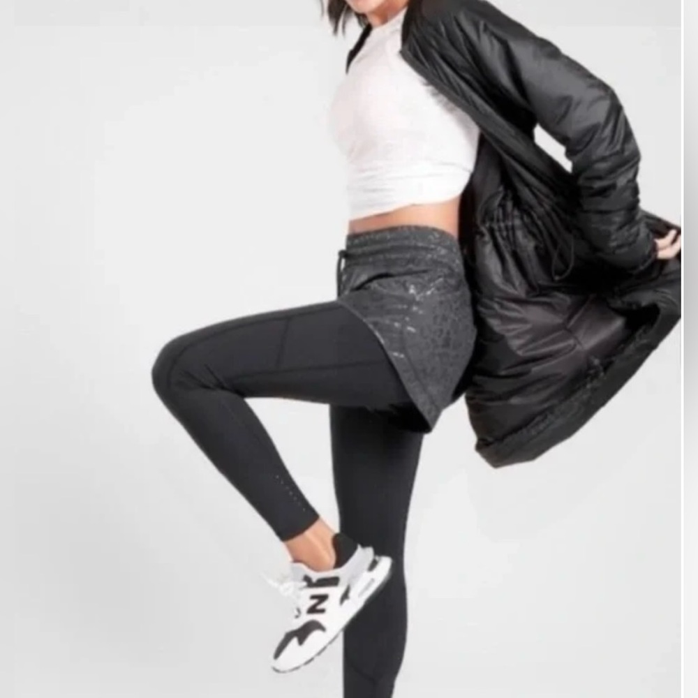 Athleta Rainier 2 in 1 Running Leggings
